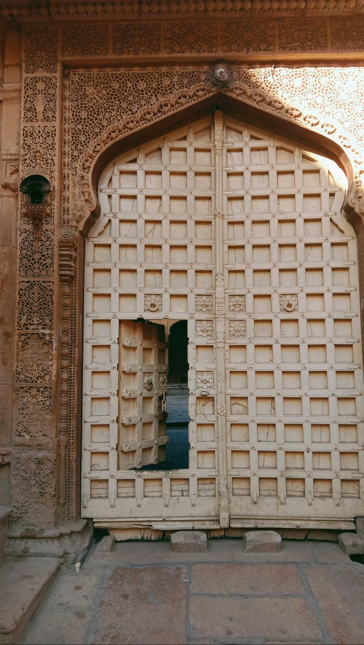 Stone carvings in Jaisalmer